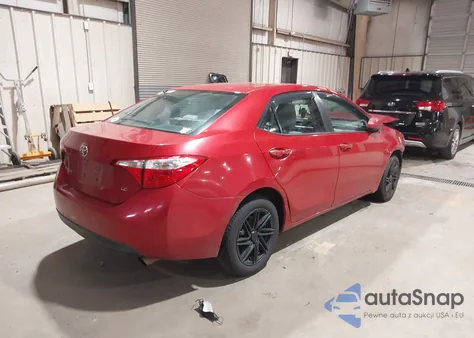 2015 Toyota Corolla Le z USA, uszkodzony, nr VIN 2T1BURHE7FC343730